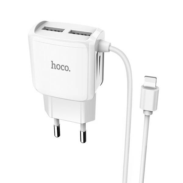 Hoco Chargeur pour Xiaomi Redmi 12C - Câble Type C (1 Mètre) & Prise (N27)  - Chargeur