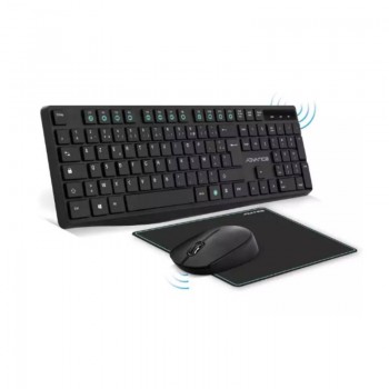 Pack ADVANCE Elite Wireless Combo - Clavier Et Souris Sans Fil + Tapis Antidérapant