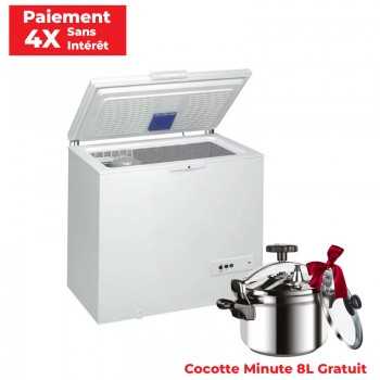 Congélateur Horizontal WHIRLPOOL 400L Blanc - CF350