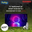 Tv TELEFUNKEN 32" Smart Android Tv - E20A