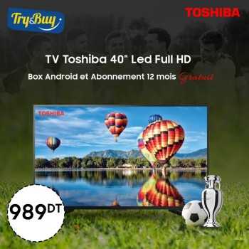 Tv TOSHIBA 40" Led Full HD - S2850